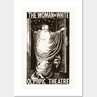 The Woman in White poster Posters and Art